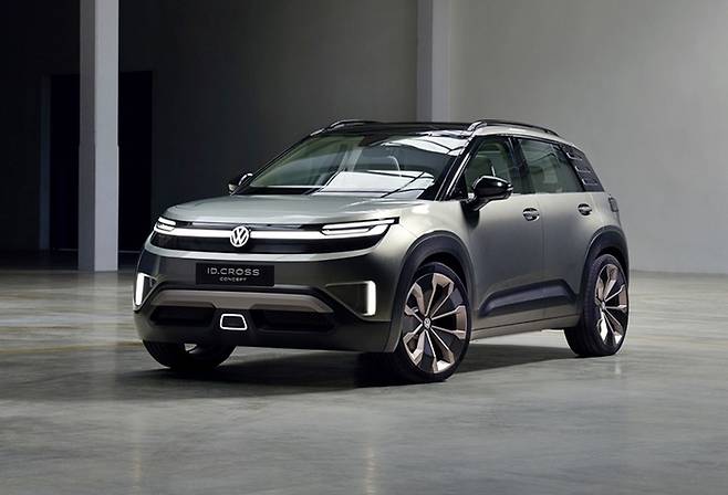 폭스바겐 콤팩트 전기 SUV ID.크로스 콘셉트 [사진출처=폭스바겐]