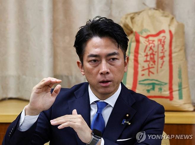 고이즈미 신지로 일본 농림수산상. [사진 출처 = 연합뉴스]