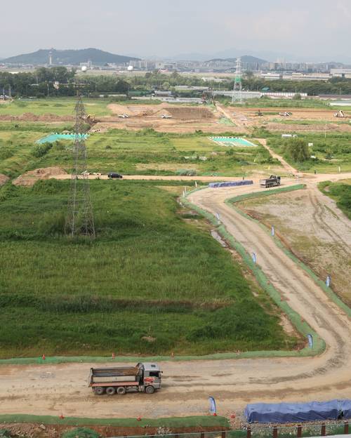 부천 대장동 3기 신도시 개발 현장. 사진과 기사는 관련 없음. [이충우 기자]