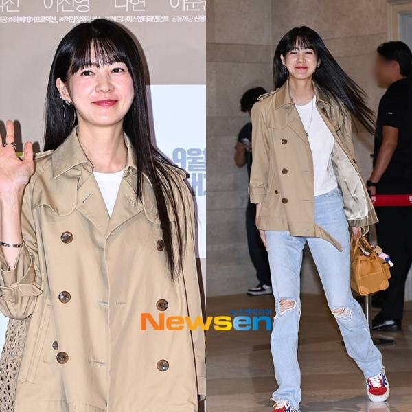 영화 ‘전력질주’ 레드카펫 행사에 참석한 이요원