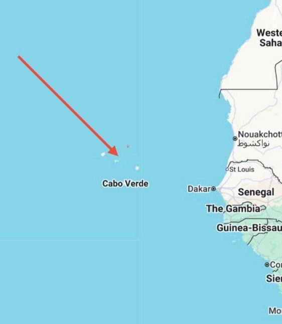 서아프리카의 작은 섬나라 카보베르데.