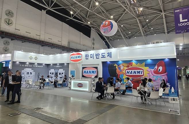 한미반도체 세미콘 타이완 전시 공간 [한미반도체 제공. 재판매 및 DB 금지]