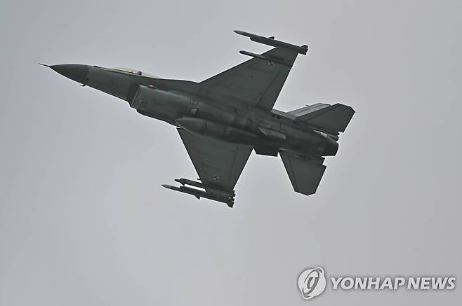 폴란드 공군 전투기 [EPA 연합뉴스 자료사진. 재판매 및 DB 금지]