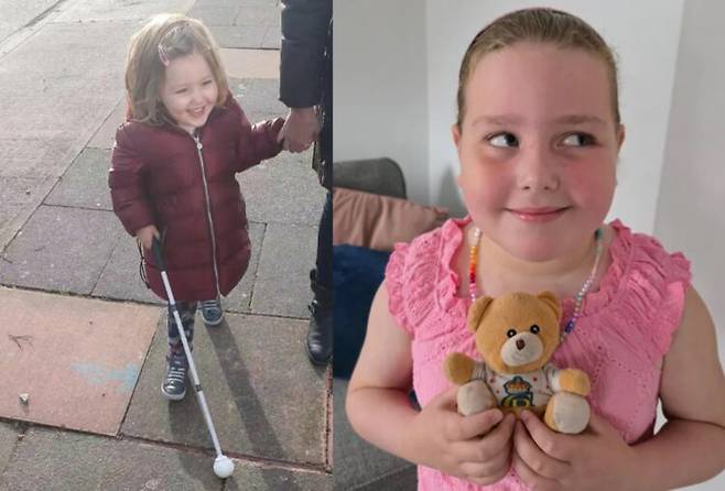 영국 런던에서 생후 17개월 된 아이가 몇 달간 증상이 무시된 끝에 결국 시력을 잃는 안타까운 사연이 전해졌다.[사진=Children with Cancer UK]