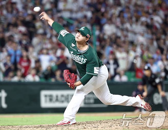 SSG 랜더스 투수 김민. 2025.9.5/뉴스1 ⓒ News1 김성진 기자