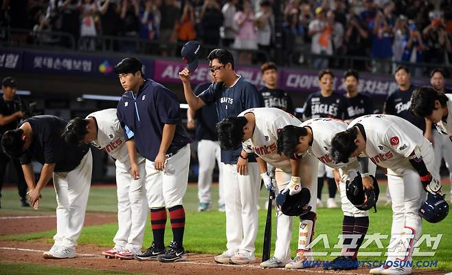 5연패 빠진 롯데 자이언츠.
