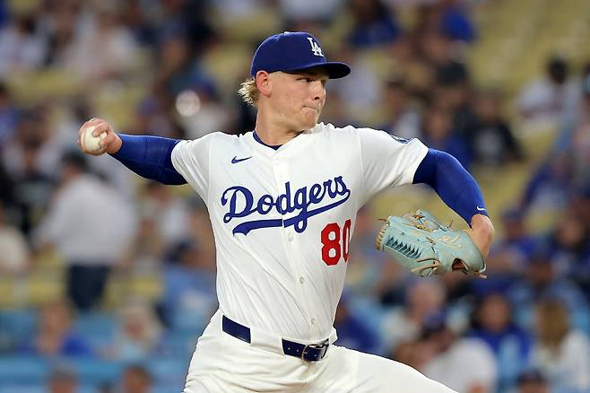 LA 다저스 선발투수 에밋 시언. AFP연합뉴스