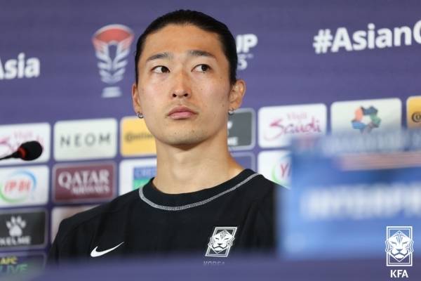 조규성. 사진=대한축구협회 제공