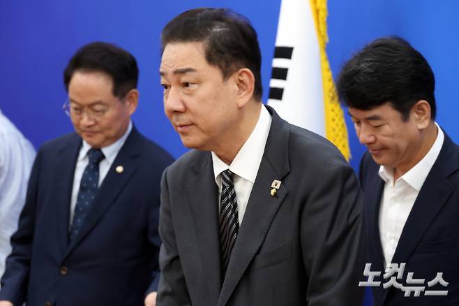 더불어민주당 김병기 원내대표. 윤창원 기자