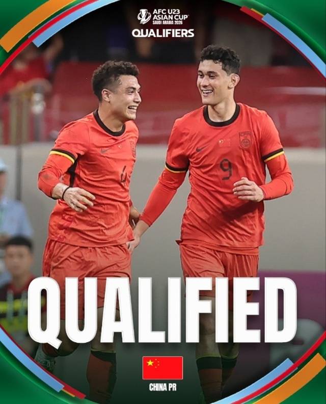 중국 22세 이하(U-22) 대표팀. /사진=AFC SNS