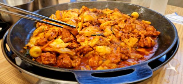 철판볶음식 닭갈비