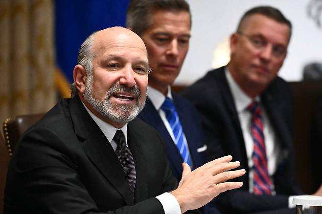 하워드 러트닉 미국 상무장관. AFP연합뉴스