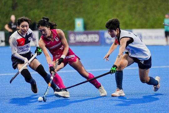 한국과 일본의 경기 모습. 사진[연합뉴스]