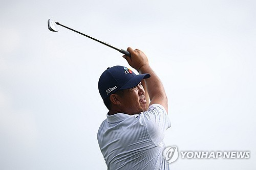 안병훈의 아이언샷. 사진[AFP/게티이미지=연합뉴스]