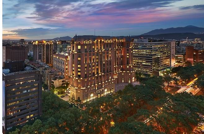 만다린 오리엔탈 타이베이 전경 /  사진 = 만다린 오리엔탈 호텔