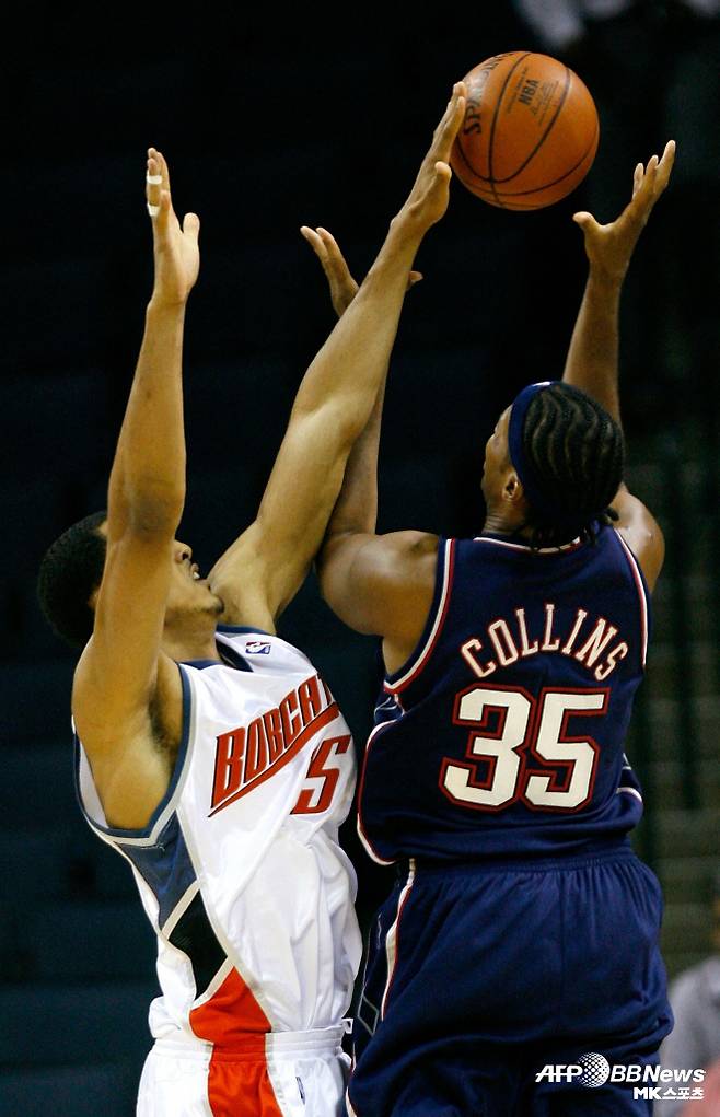 제이슨 콜린스(사진 오른쪽)의 선수 시절. 사진=AFPBBNews=News1