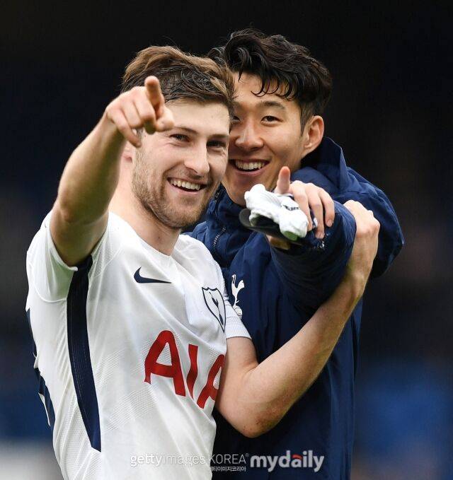 벤 데이비스와 손흥민/게티이미지코리아