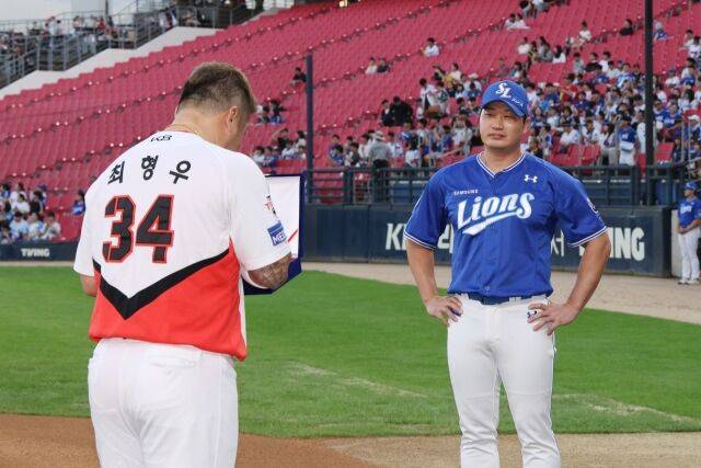 최형우와 오승환/KIA 타이거즈