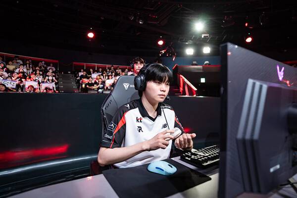 '비디디' 곽보성. ⓒLCK