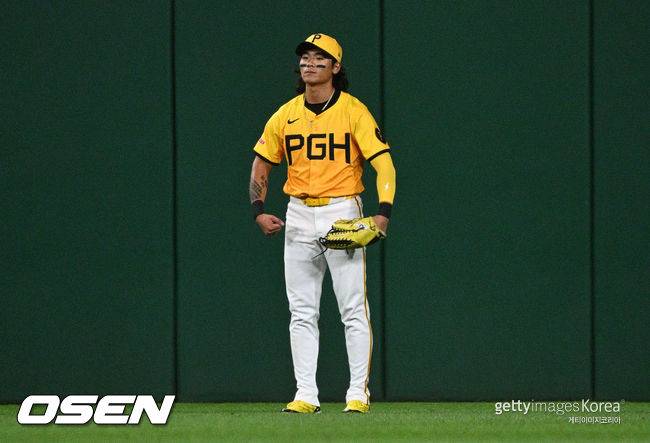 [사진] 배지환 ⓒGettyimages(무단전재 및 재배포 금지)