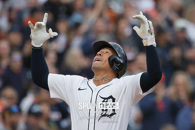 ▲ 디트로이트 타이거스 저마이 존스. 최근 2026 WBC에 한국 대표팀으로 뛰고 싶다는 의사를 밝혔다.