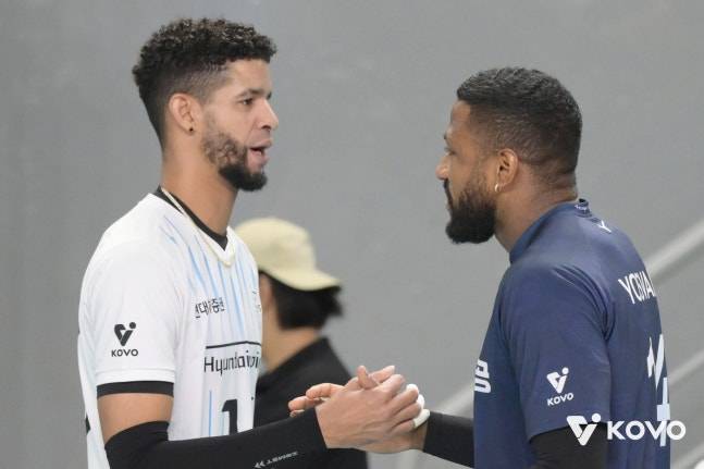 현대캐피탈 아포짓 스트라이커 레오(왼쪽). /사진=KOVO 제공