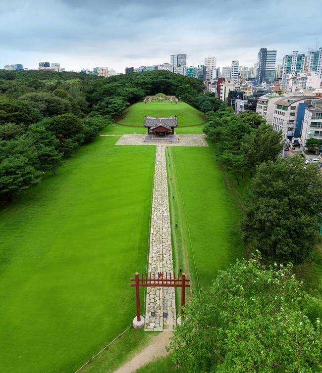 ▲ 중종 정릉 전경(궁능유적본부)