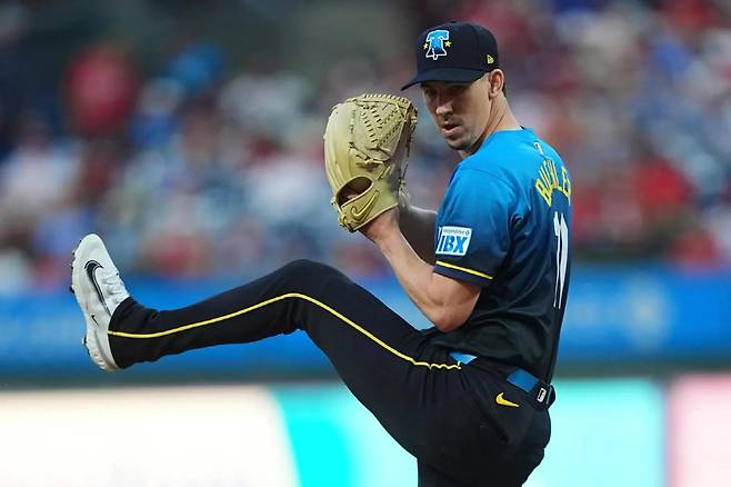 필라델피아 필리스에서 성공적인 데뷔전을 치른 워커 뷸러. AP연합뉴스