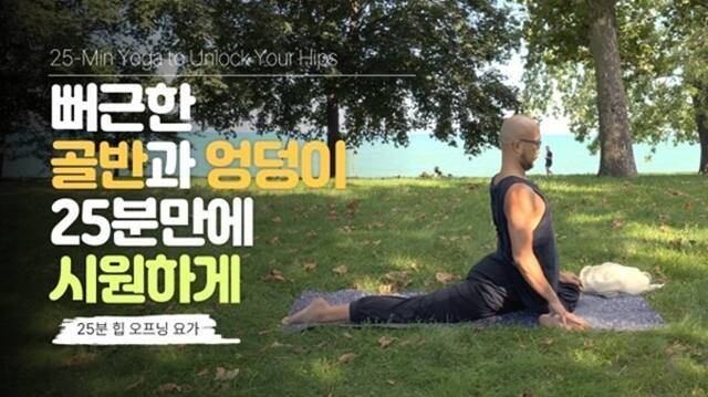 50만 명 구독자를 보유한 요가 유튜버 '요가소년'은 남성 요가 입문자을 위한 접근 방식을 활용한다. /유튜브 채널 '요가소년' 영상 캡쳐