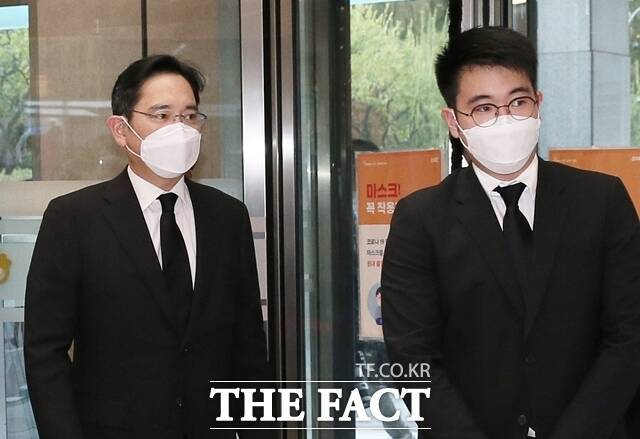 이재용 삼성전자 회장의 장남 이지호 씨가 오는 15일 해군 학사사관후보생 139기로 입영한다. /더팩트 DB