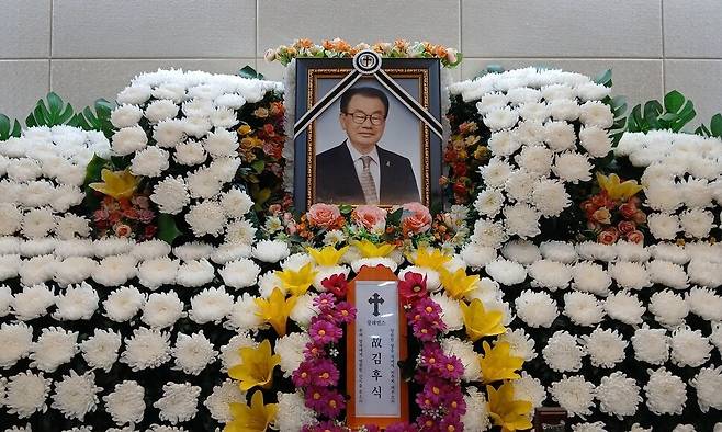 지난 9일 지병으로 세상을 떠난 김후식 전 5·18민주화운동부상자회 회장. 5·18민주화운동부상자회 제공