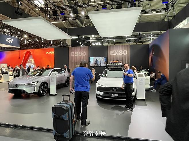 볼보 부스 전경. 뮌헨ㅣ권재현 선임기자