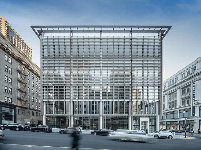 미국 샌프란시스코에 위치한 한화 AI센터(HAC) 건물 외관 모습 .