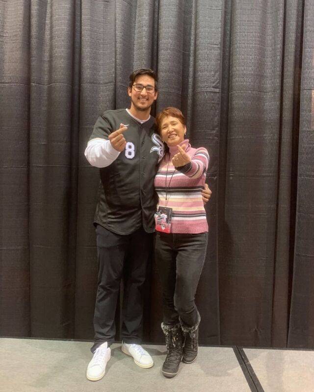 대인 더닝과 어머니 정미수 씨./대인 더닝 SNS