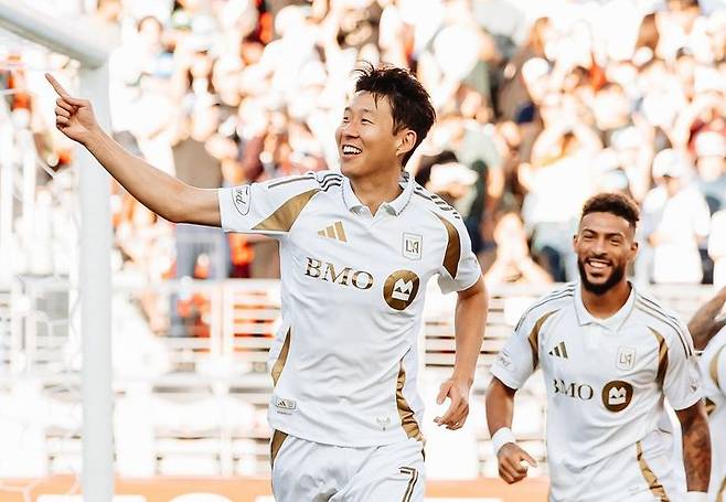 [서울=뉴시스]LAFC 손흥민, MLS 2호골. (사진=LAFC 소셜미디어 캡처) 2025.09.14. photo@newsis.com *재판매 및 DB 금지