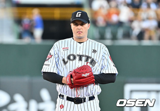 롯데 시절 데이비슨 / OSEN DB