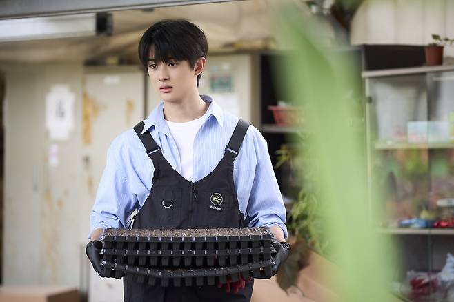 tvN 드라마 ‘첫, 사랑을 위하여’에서 류보현 역을 연기한 배우 김민규 출연장면. 사진 tvN