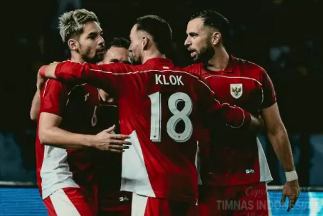 ▲ 대만과 친선경기에 나선 인도네시아 대표팀은 외형상 유럽팀이나 다름없다. ⓒ 인도네시아축구협회