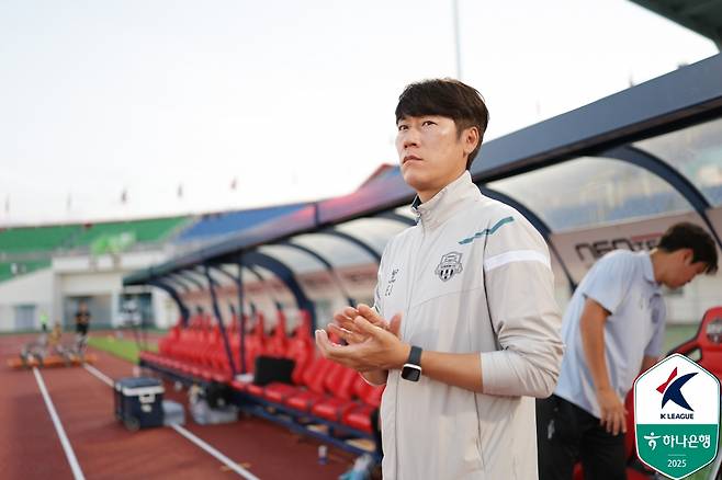 김은중 수원FC 감독. /사진=한국프로축구연맹 제공