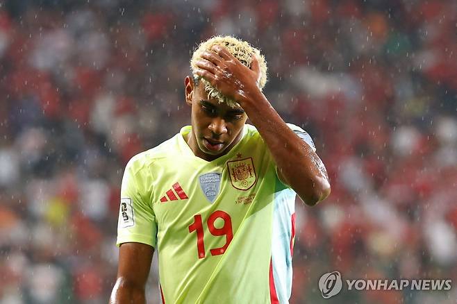 스페인 축구 대표팀의 공격수 라민 야말 [로이터=연합뉴스]