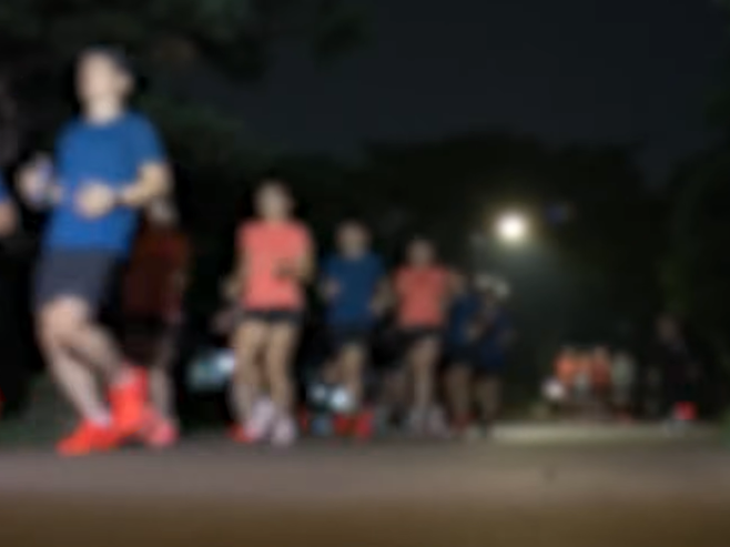 러닝크루 활동 모습. 사진=MBC 뉴스 영상 캡처