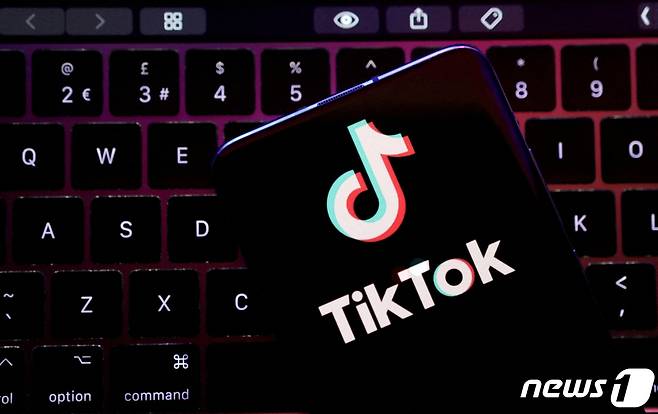 중국의 동영상 제작·공유 플랫폼 틱톡 로고. 2023.12.11/뉴스1 ⓒ 로이터=뉴스1