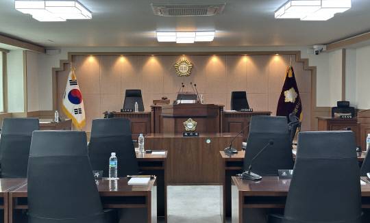 대덕구의회 본회의장. 대덕구의회 제공