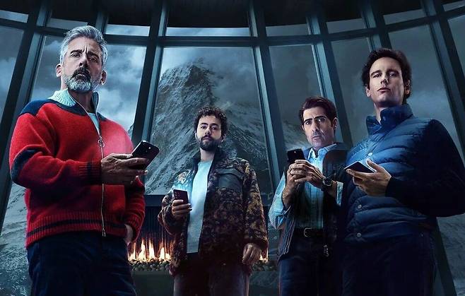 지난 6월 국내 공개된 에이치비오(HBO)의 영화 ‘마운틴 헤드’는 실리콘밸리의 빅테크 재벌이 산속 고급 별장에 모여 휴가를 보내던 중, 딥페이크로 인해 세계적인 정치·경제 위기가 닥치며 벌어지는 소동을 소재로 했다. 이처럼 AI리스크가 커지면서 ‘신뢰 감별사’ 같은 새로운 직업군이 등장하고 있다. 쿠팡플레이 제공