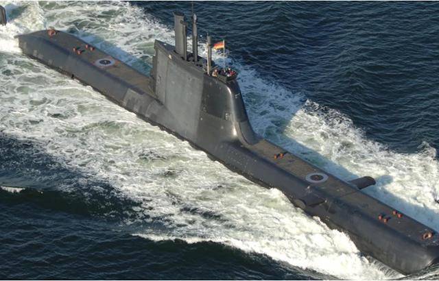 독일 티센크루프 마린시스템즈(TKMS)의 주력 잠수함인 214급 잠수함. TKMS 홈페이지 캡처