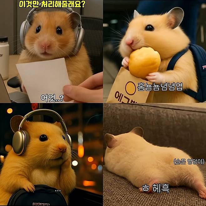 사진=유튜브 채널 ‘정서불안 김햄찌’ 캡처.