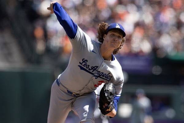 글래스나우는 샌프란시스코 타선을 세 차례 상대, 압도했다. 사진= D. Ross Cameron-Imagn Images= 연합뉴스 제공