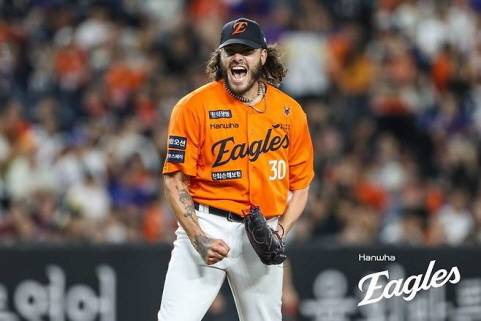 한화의 코디 폰세. 한화 제공