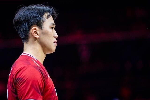 경기 중인 임동혁./Volleyballworld