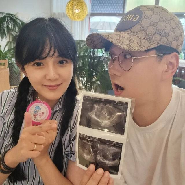 배우 강은비가 임신 소식을 전했다. / 강은비 인스타그램